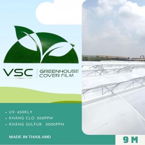 Màng nhà kính Thái Lan - VSC khổ 9m x 50m